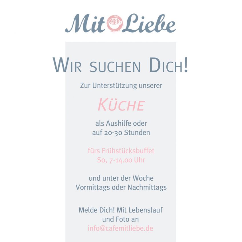 Wir suchen Dich!