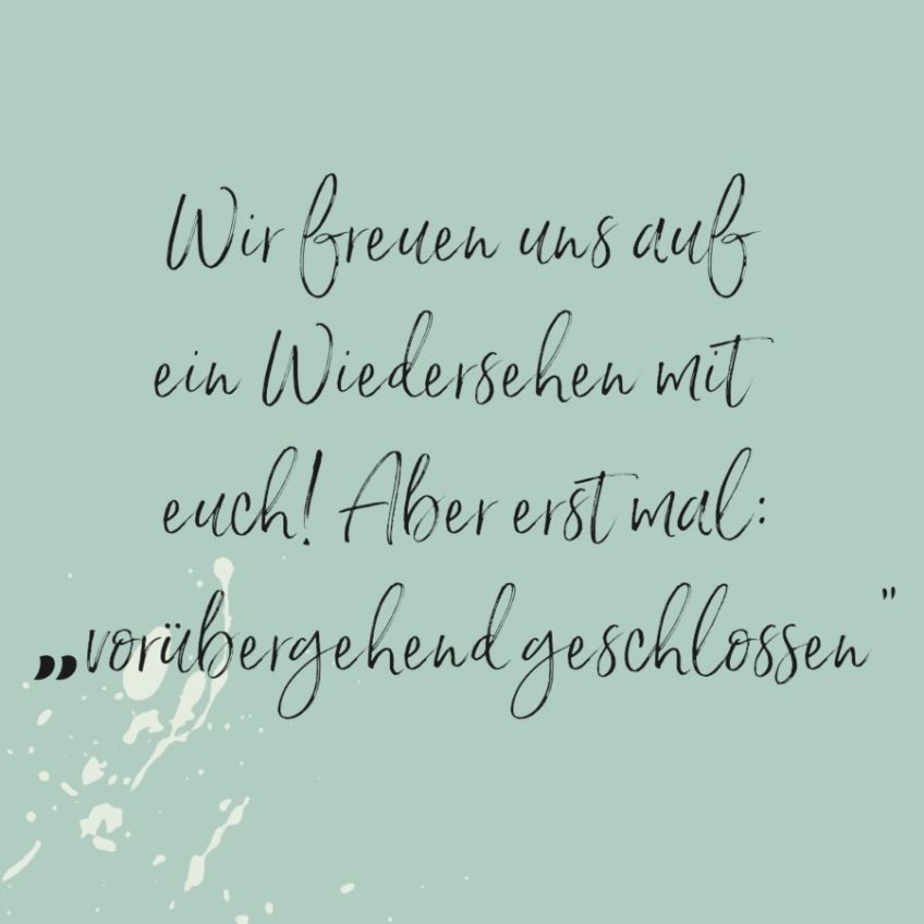 vorübergehend geschlossen